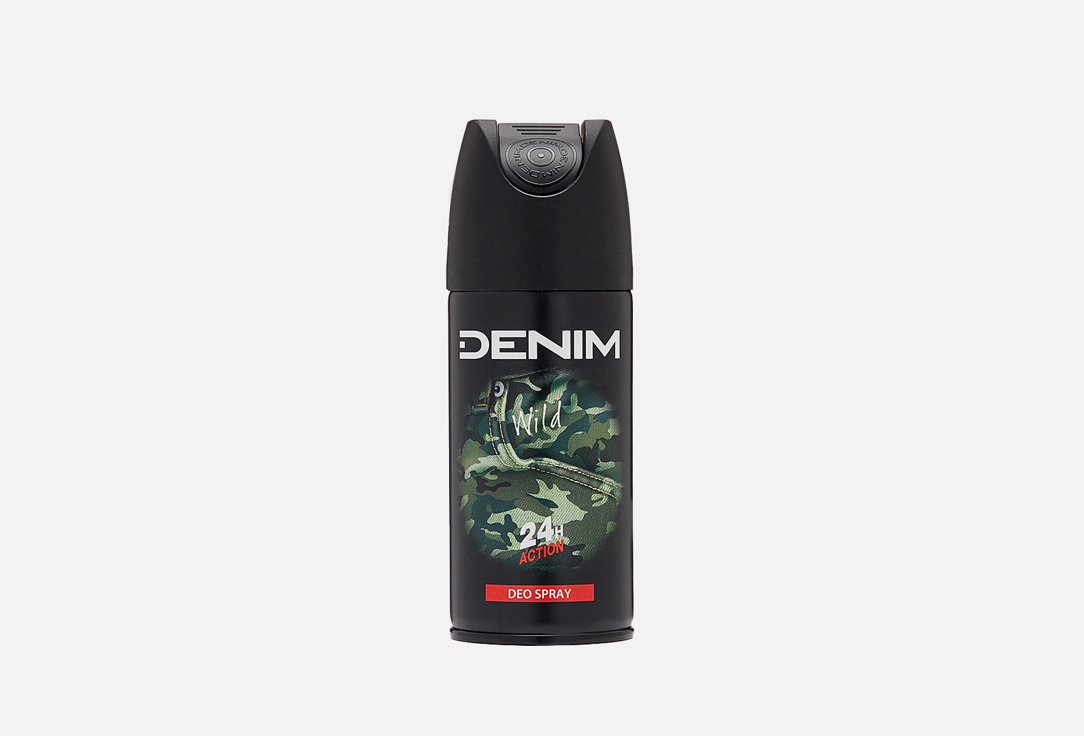 дезодорант спрей denim дезодорант аэрозоль black Дезодорант-аэрозоль DENIM Wild 150 мл