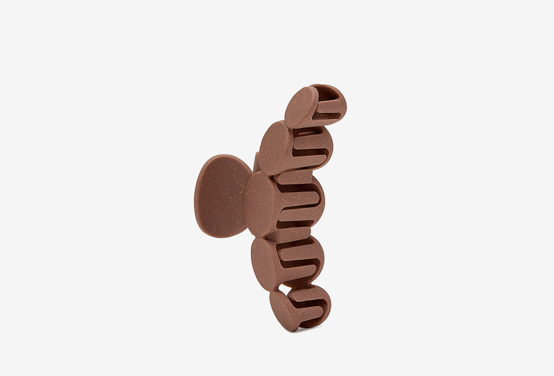 

Заколка краб для волос KOSMOSHTUCHKI, Коричневая 1 шт