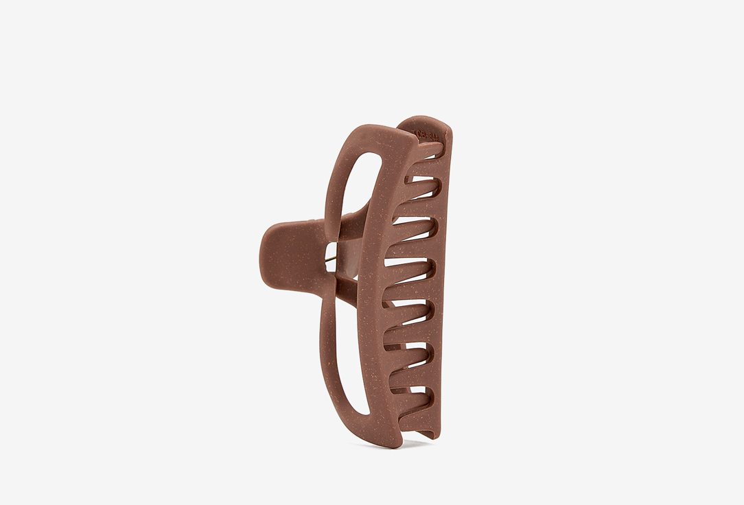 

Заколка краб для волос KOSMOSHTUCHKI, Коричневая 1 шт