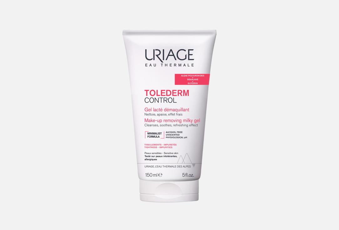 Изображение товара Деликатное гель-молочко для снятия макияжа Uriage Tolederm control 150 мл