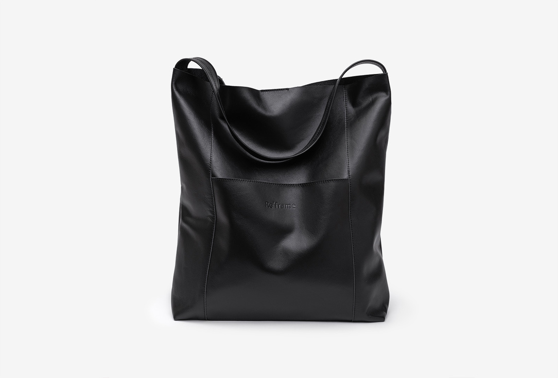 

Сумка-шопер кожаная REFRAME, Черный, Nensi черная 1 шт