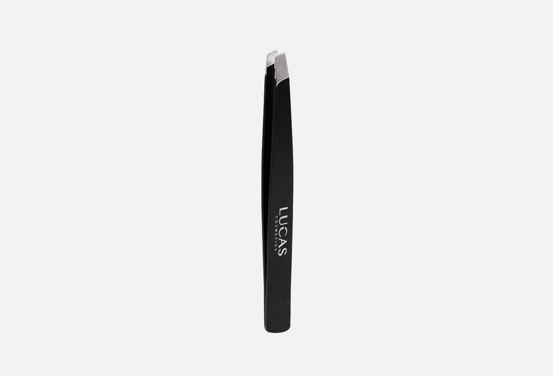 цена Пинцет профессиональный для бровей LUCAS' COSMETICS Professional eyebrow tweezers with beveled tips 1 шт
