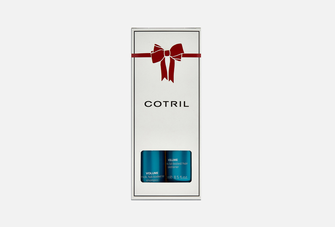 Подарочный набор по уходу за волосами COTRIL Volume set 1 шт мусс для объемных укладок cotril extra volume 250 мл