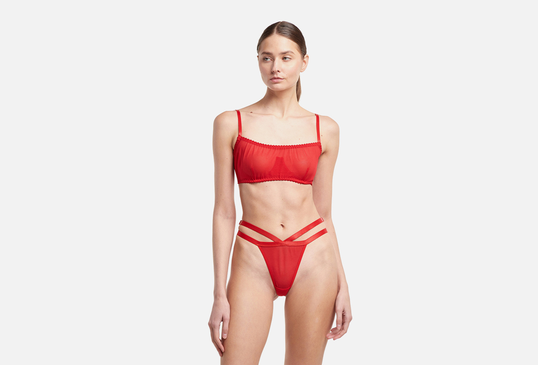 стринги YANCHEVSKAYA Basic V Red XS-S мл