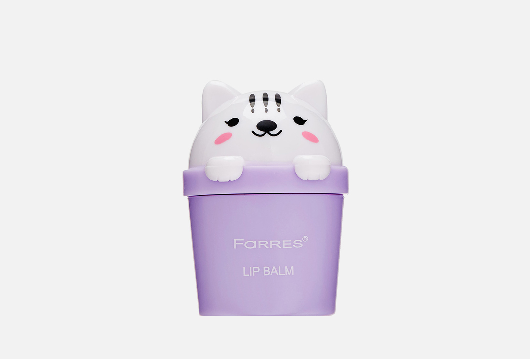 

Гигиеническая помада FARRES, Фиолетовый, Cats 9 г