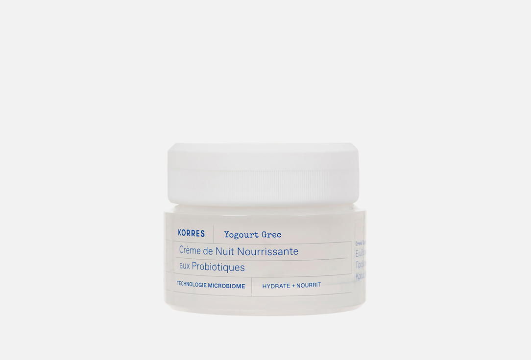 Ночной крем для лица KORRES Greek Yoghurt Probiotic Quench Sleeping Facial 40 мл