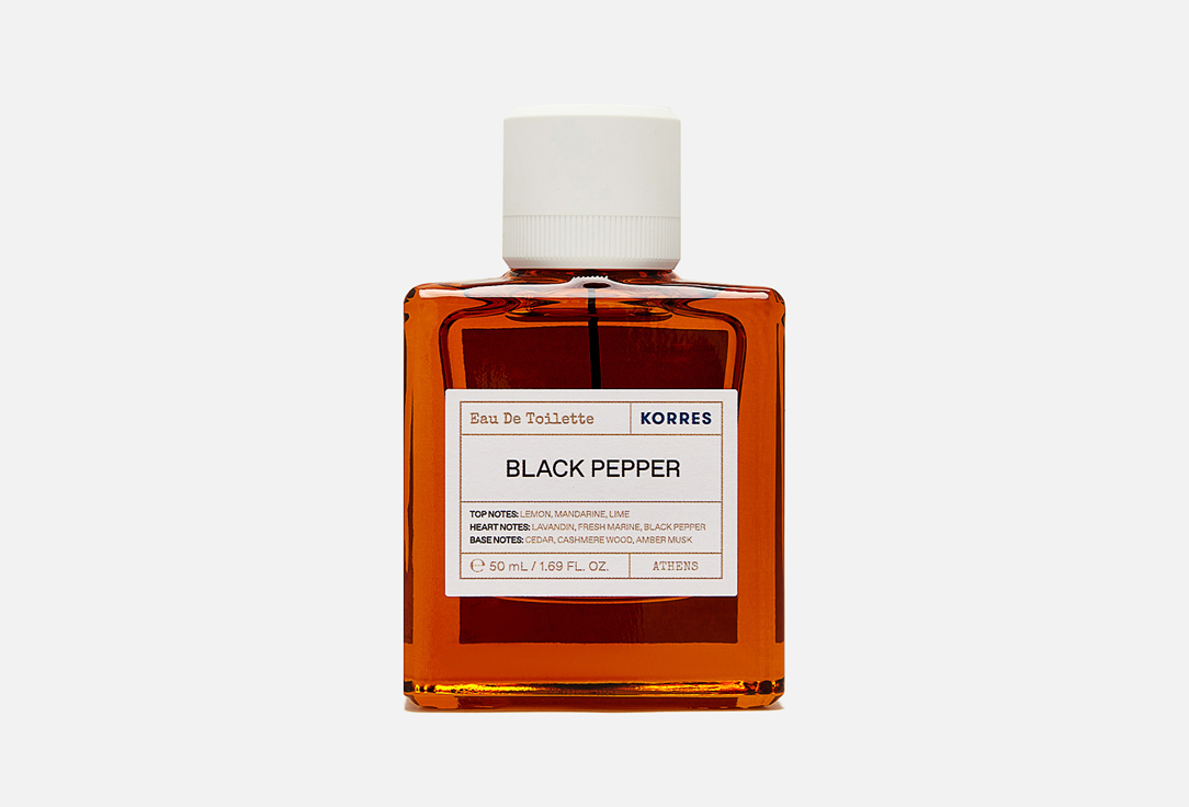 

Туалетная вода KORRES, Black Pepper Eau de Toilette 50 мл