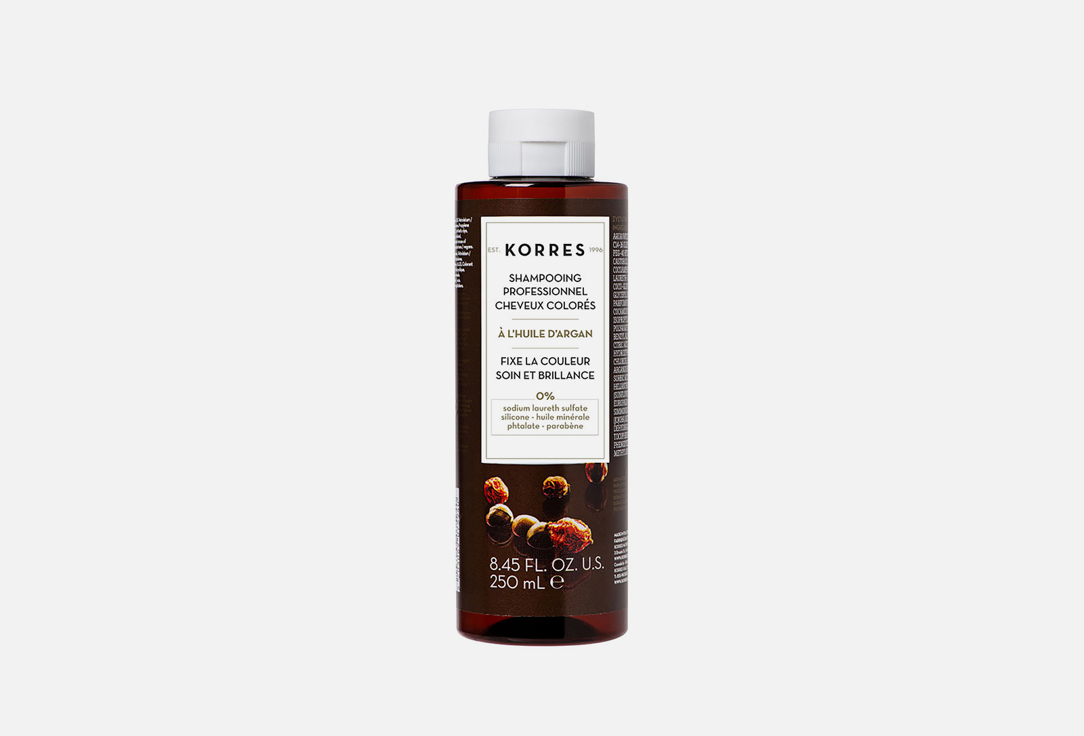 Шампунь для окрашенных волос Korres Argan Oil Post Colour Shampoo  