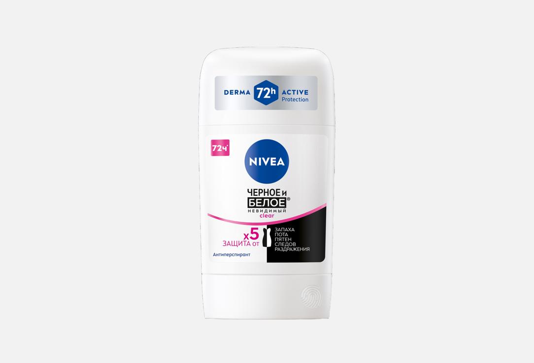 

Антиперспирант стик NIVEA, Black and White Invisible Clear 50 мл