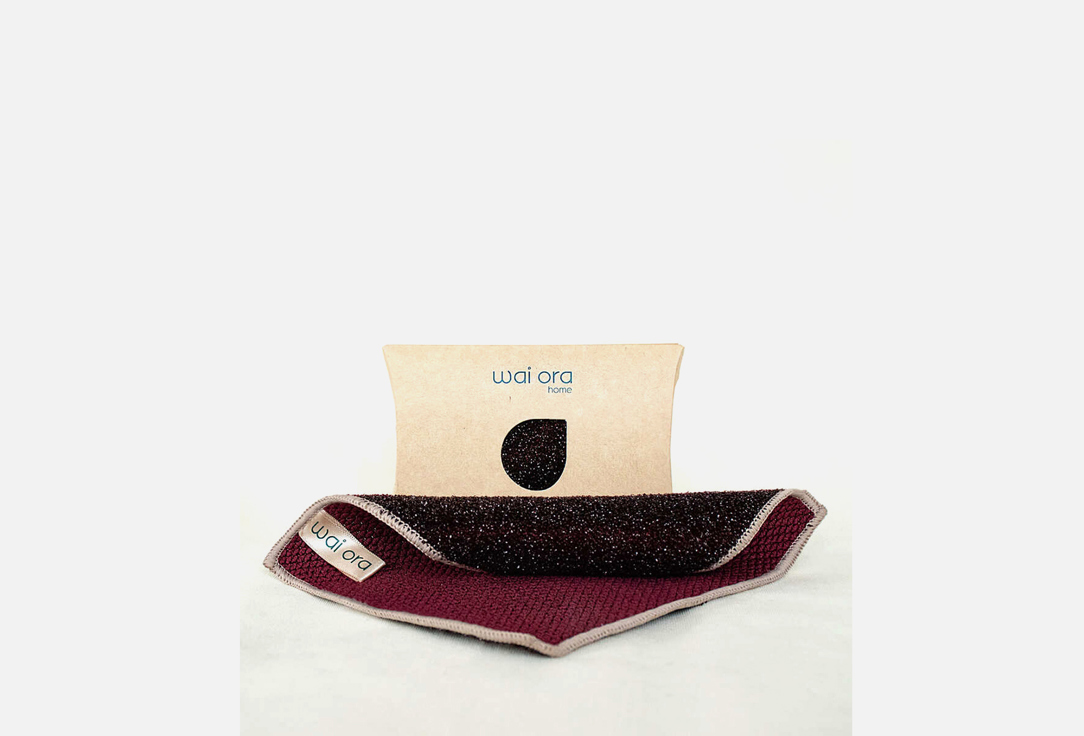 Изображение товара Многоразовая салфетка для мытья посуды Wai Ora Sparkle с антик бактериальной пропиткой