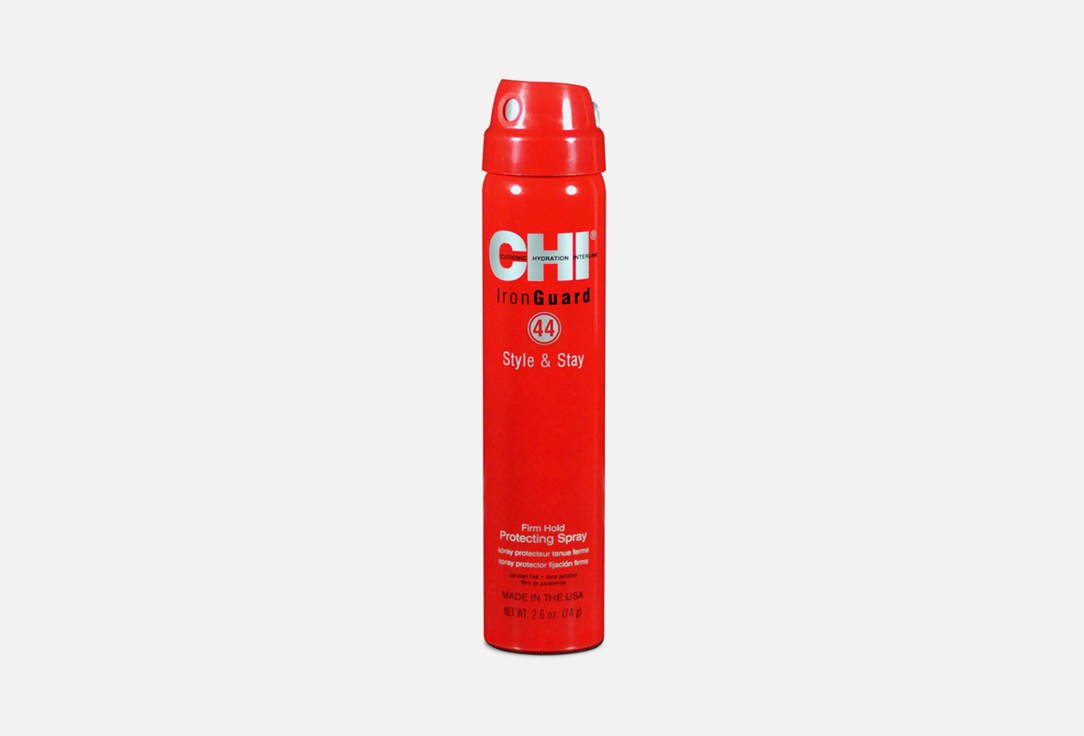 Лак для волос сильной фиксации CHI 44 Iron Guard 74 г шампунь для волос термозащитный chi 44 iron guard shampoo 355 мл