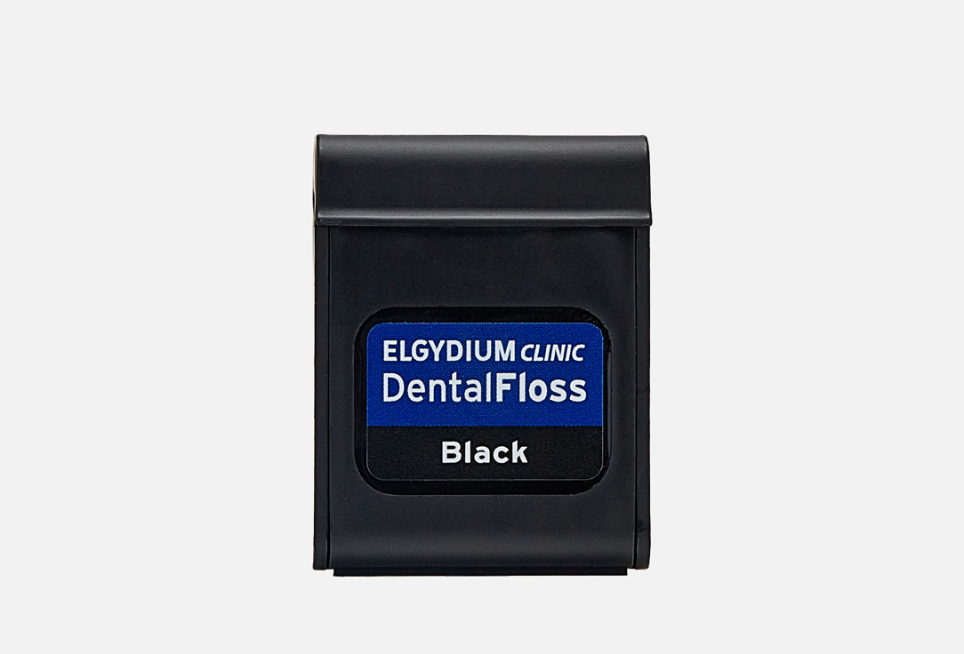 

Зубная нить ELGYDIUM, Pierre Fabre Elgydium Clinic DentalFloss Black 50м 1 шт