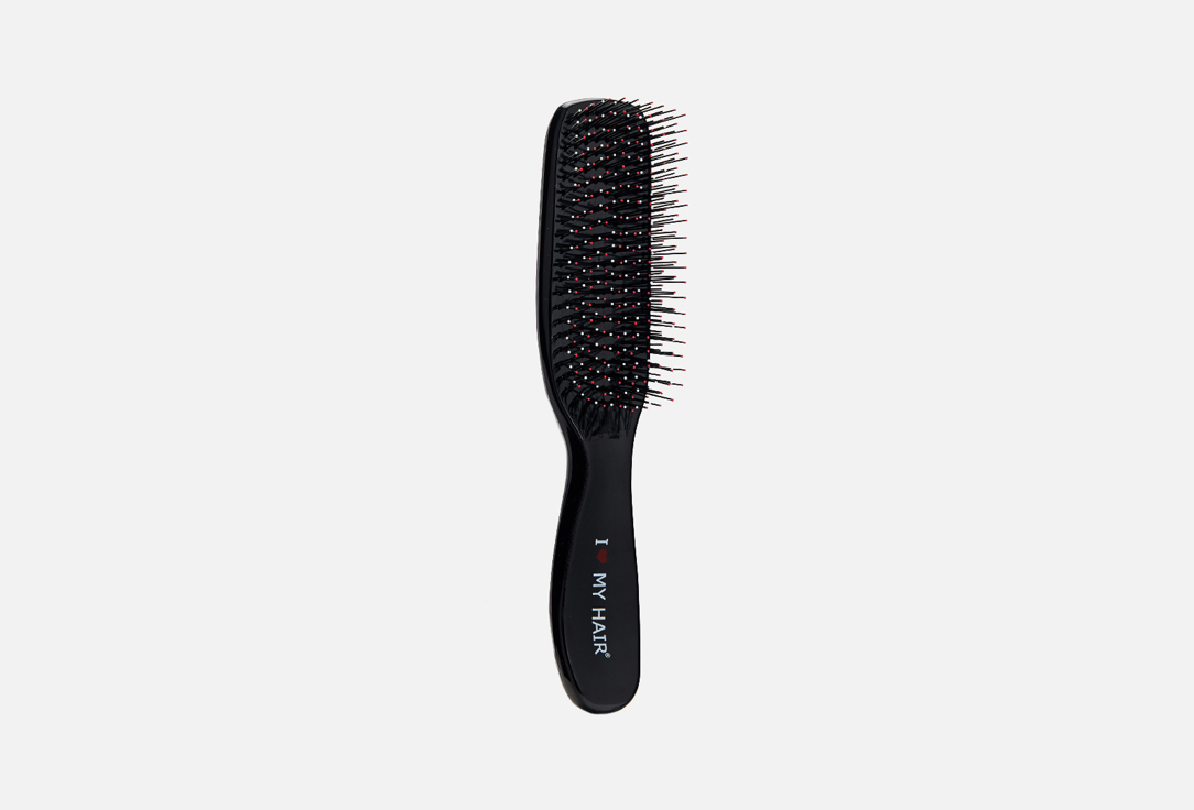 Парикмахерская щетка для любого типа волос I LOVE MY HAIR Spider Classic 1501 черная  1 шт