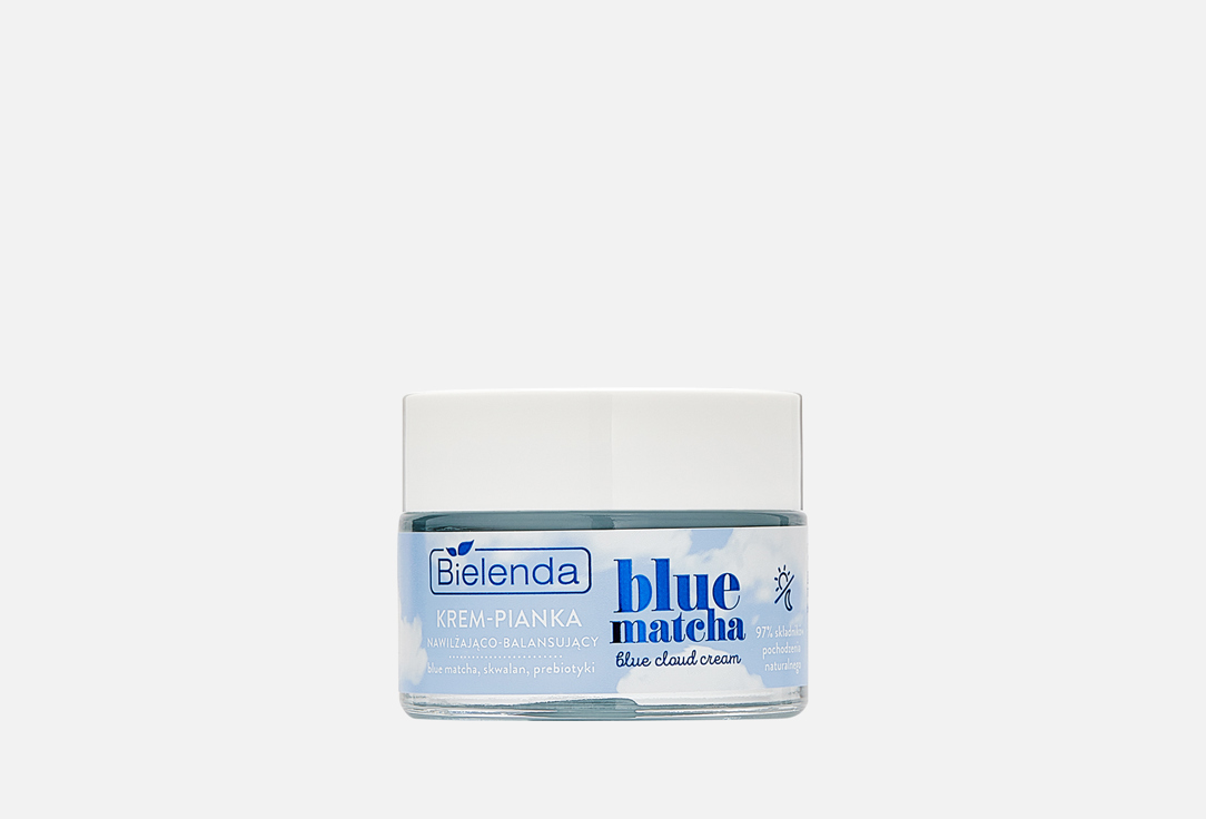 Балансирующая крем-пенка для лица BIELENDA BLUE MATCHA 50 мл тоник для лица 2в1 bielenda blue matcha 75 мл