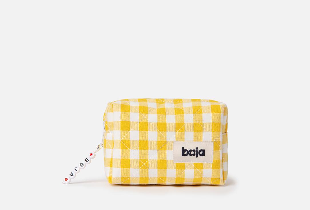 Изображение товара Яркая косметичка boja Sunny California из хлопка мини размер