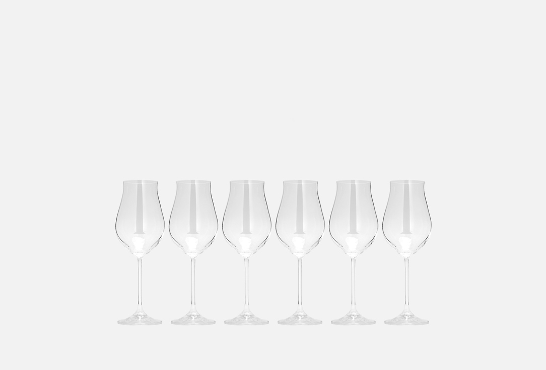 Набор бокалов для вина CRYSTALEX Аттимо, 250 мл 6 шт набор бокалов crystalex джулия 230 мл гладкое бесцветное 6 шт