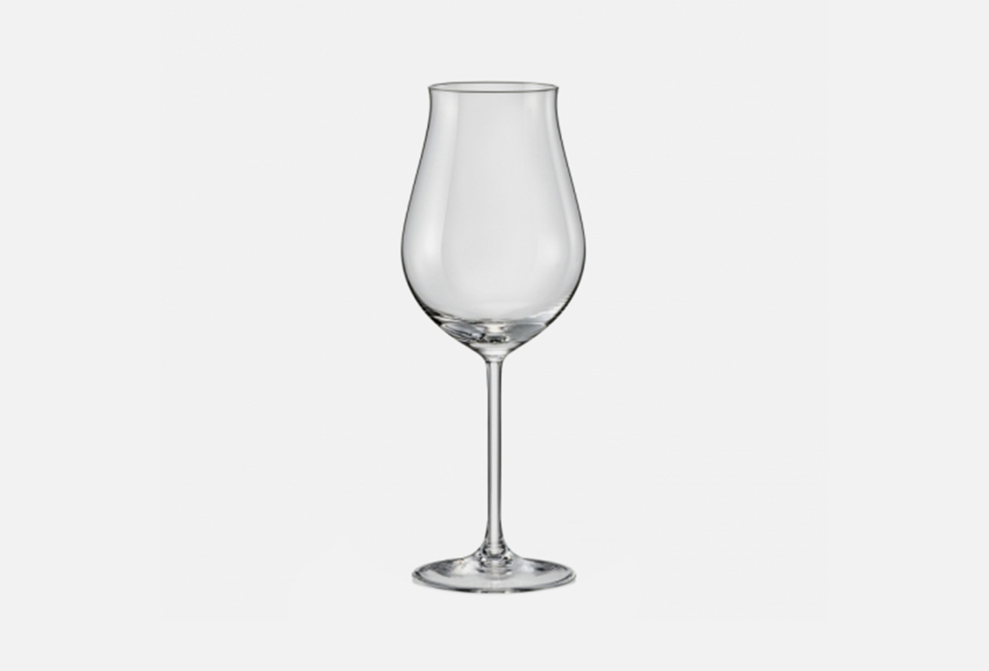 набор бокалов crystalex клаудия панто платина золото 6шт 180мл шампанское стекло Бокалы для вина CRYSTALEX Attimo 340 ml 6 шт