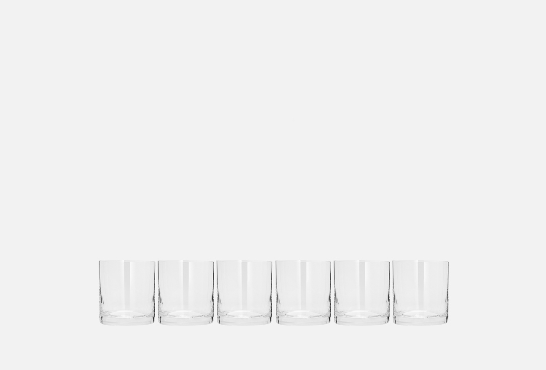 набор стаканов для виски crystal bohemia ideal 230мл 6шт Набор стаканов для виски CRYSTALEX Барлайн, 280 мл 6 шт