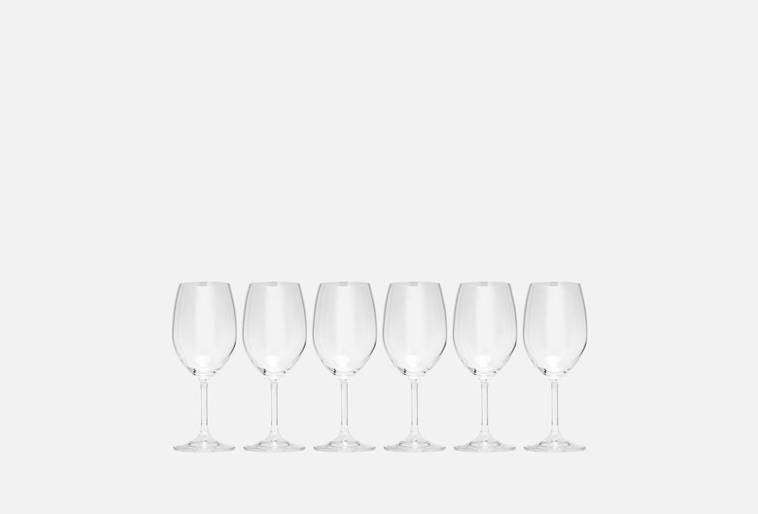Набор бокалов для вина CRYSTALEX Лара, 350 мл 6 шт набор бокалов для шампанского crystalex лара 220 мл 6 шт