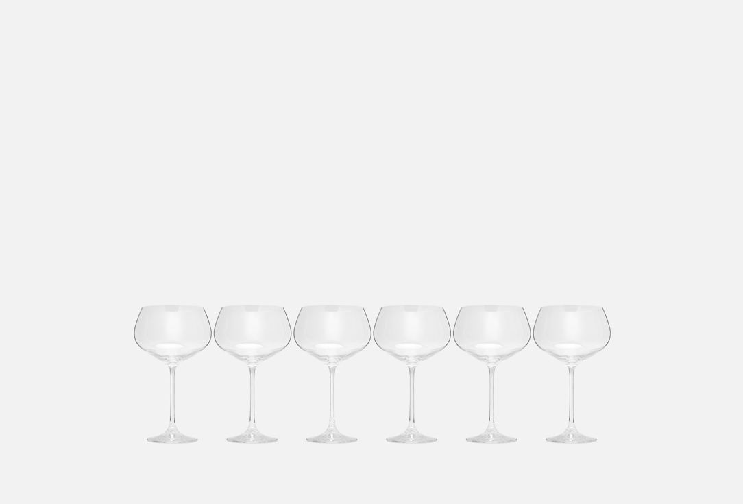 Набор бокалов для вина CRYSTALEX Меган, 500 мл 6 шт набор бокалов 220мл 6шт адажио d1 e1 голд