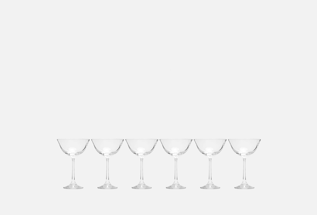 Набор бокалов для коктейля CRYSTALEX Пралине 4 шт набор бокалов для шампанского tulipa optic 6шт 170мл crystalex cr170104to