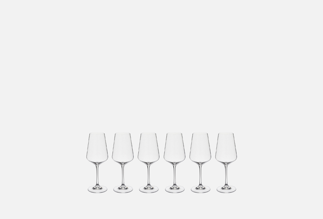 

Бокалы для вина CRYSTALEX, Прозрачный, Sandra 350 ml 6 шт