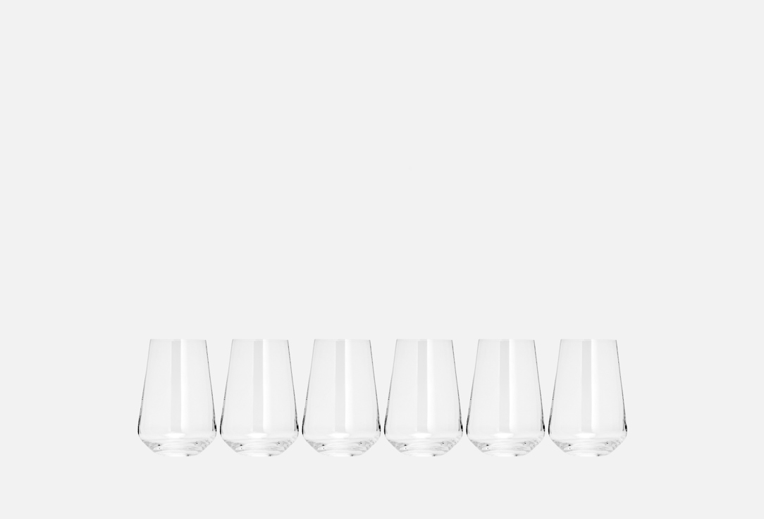 Набор стаканов CRYSTALEX Сандра 6 шт набор бокалов crystalex сандра 6шт 550мл вино стекло