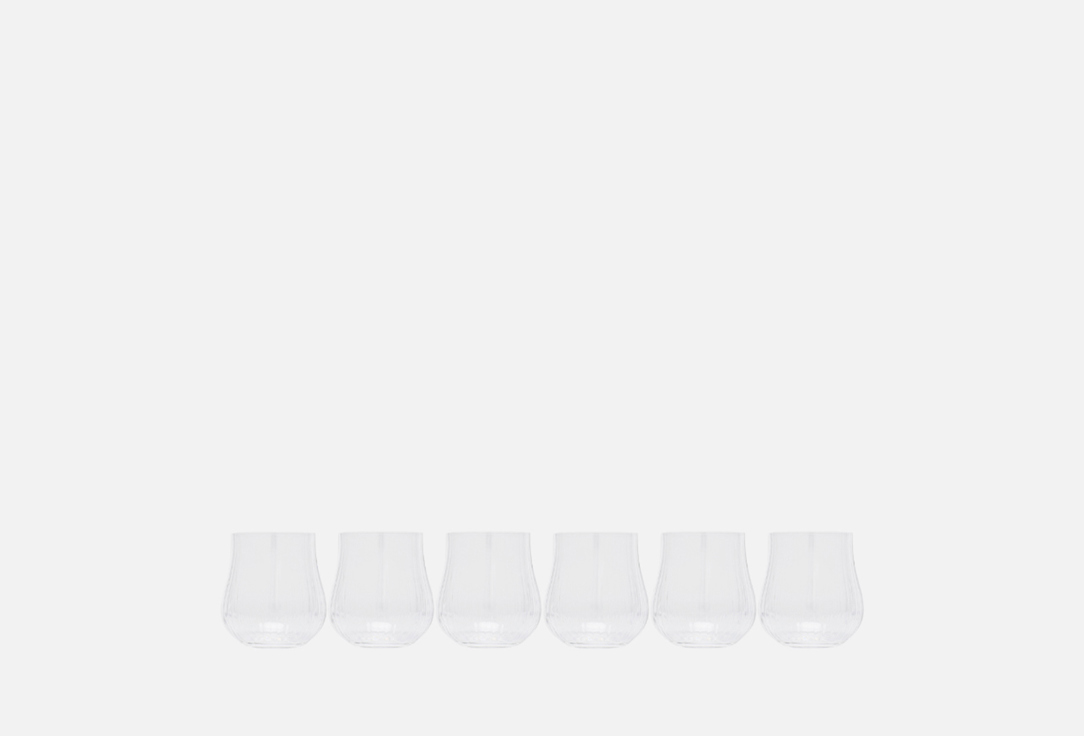 Изображение товара Набор низких стаканов Crystalex Tulipa 350 мл 6 штук Чехия