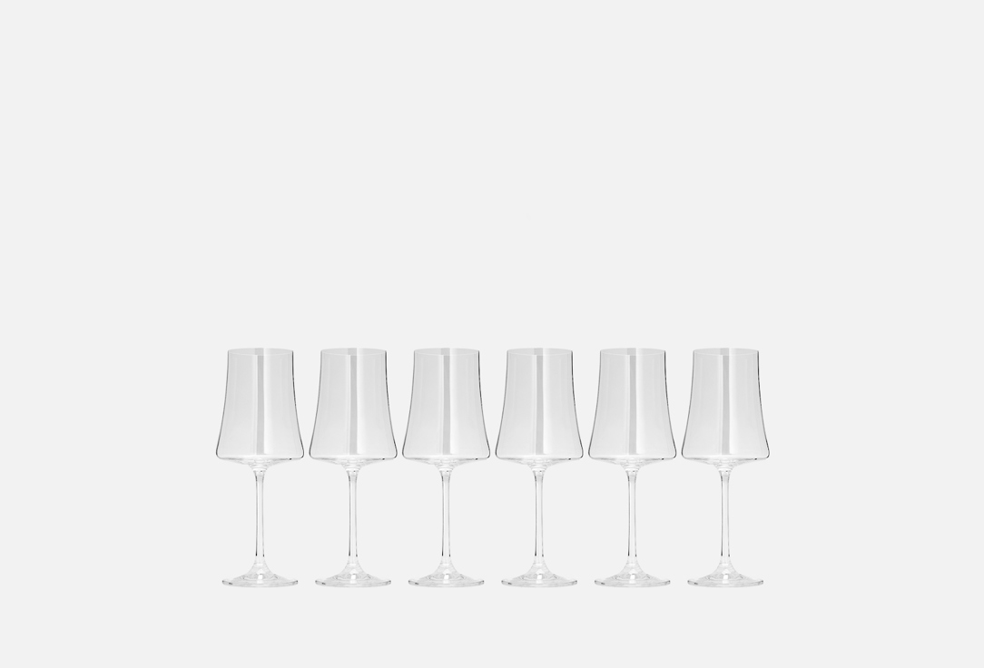 Набор бокалов для вина CRYSTALEX Экстра 6 шт набор бокалов crystalex a s кейт оптик для вина 500 мл 6 шт