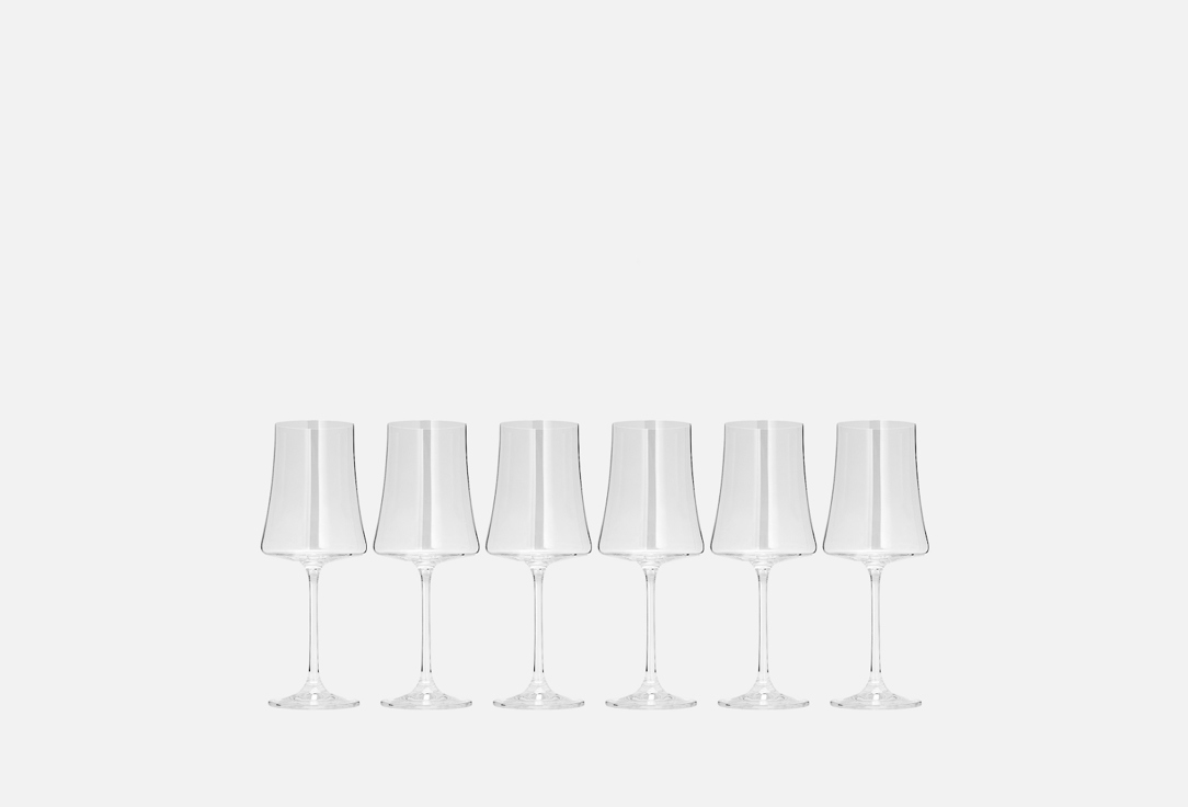 Набор бокалов для вина CRYSTALEX Экстра 6 шт