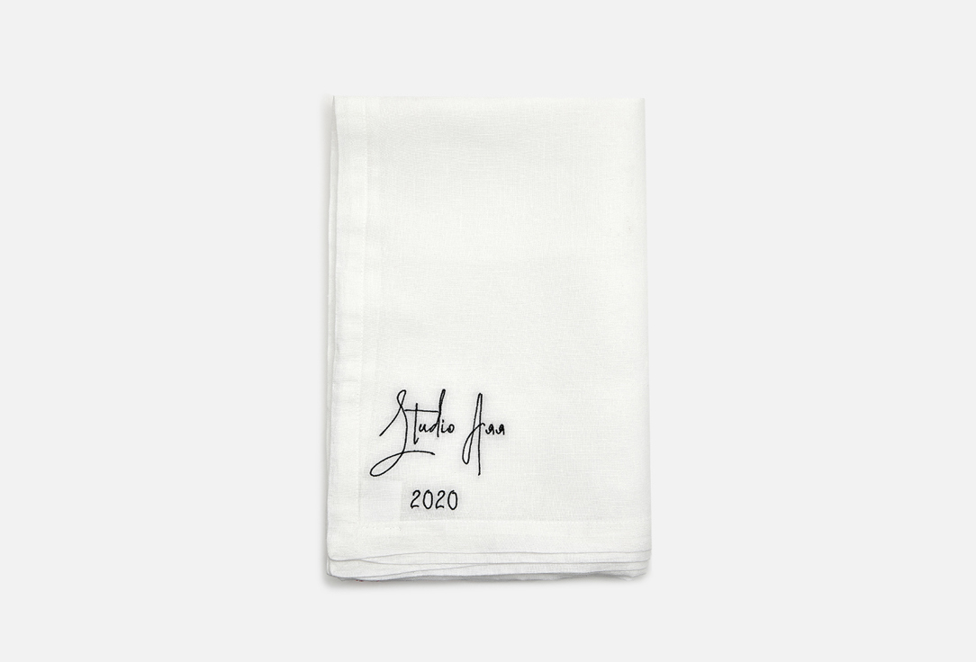 Изображение товара Скатерть из натурального льна с вышивкой Studio Ayaya 150x200 см прованский стиль