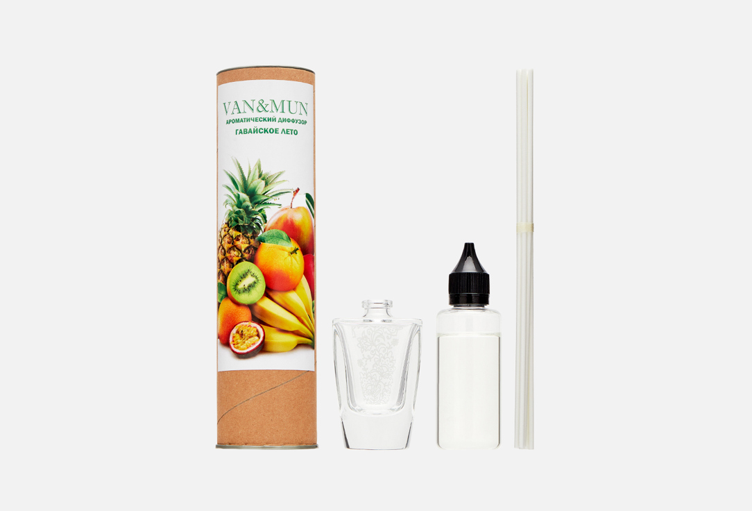 

Ароматический диффузор для дома VAN&MUN, Hawaiian summer 45 мл