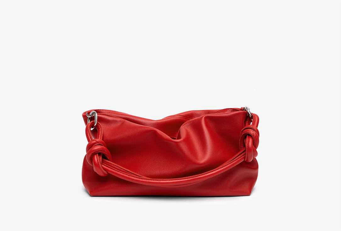 Изображение товара Красная женская сумка на плечо Reframe Gabbi из натуральной кожи