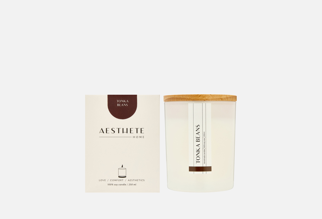 Изображение товара Свеча ароматическая AESTHETE home Tonka beans