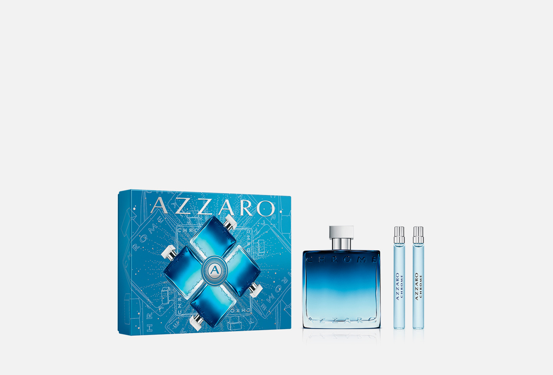 Набор парфюмированной воды Azzaro Chrome 