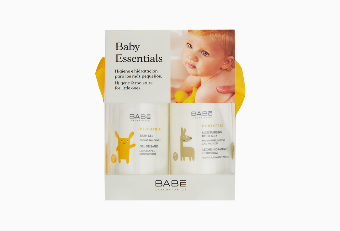 Набор: гель для купания и молочко для тела Laboratorios Babe Pediatric 