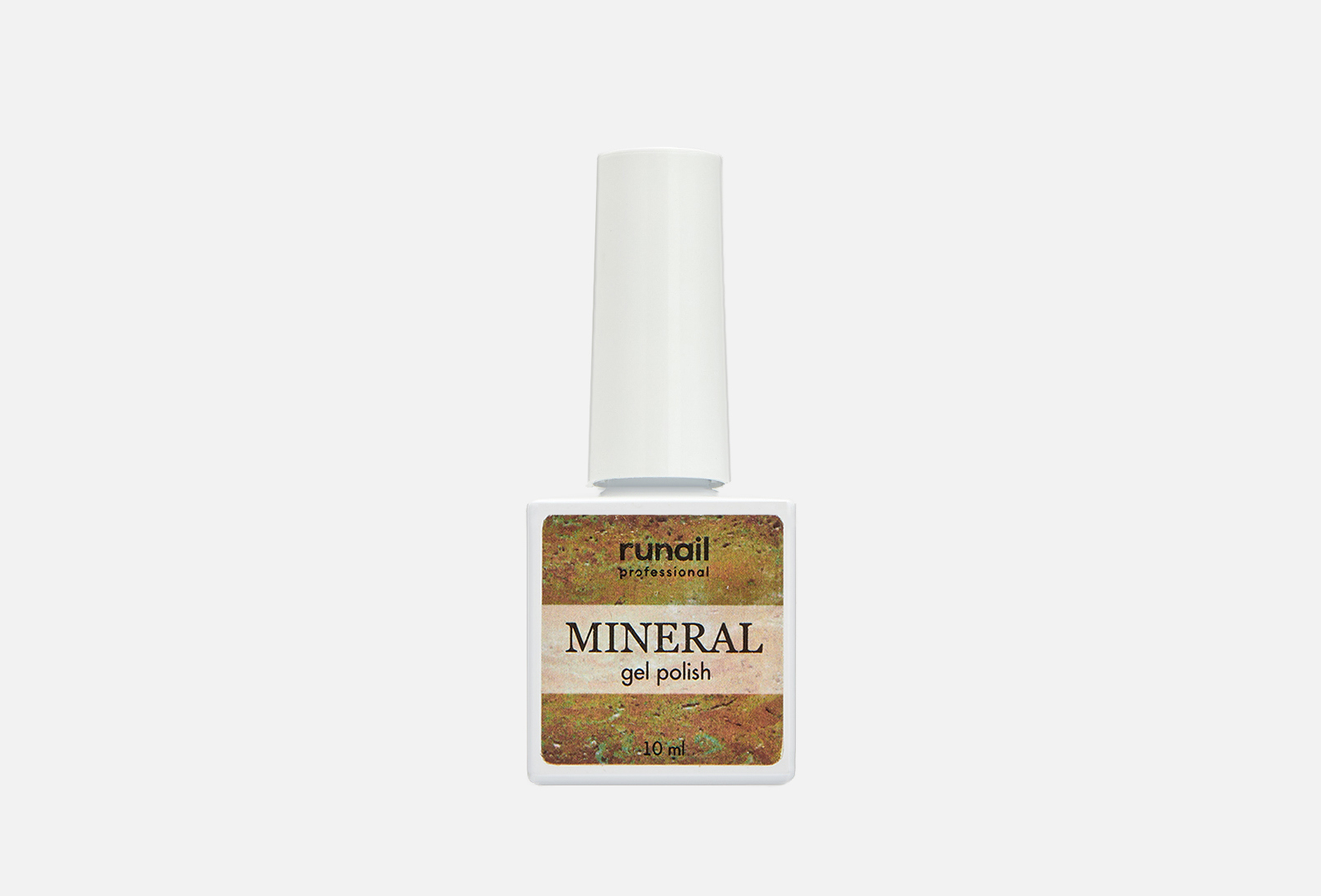 Runail Professional Гель-лак с миксом частиц MINERAL 7279 хаки 10 мл ...