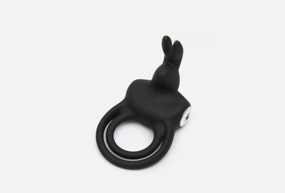Виброкольцо Happy Rabbit Cock Ring black 