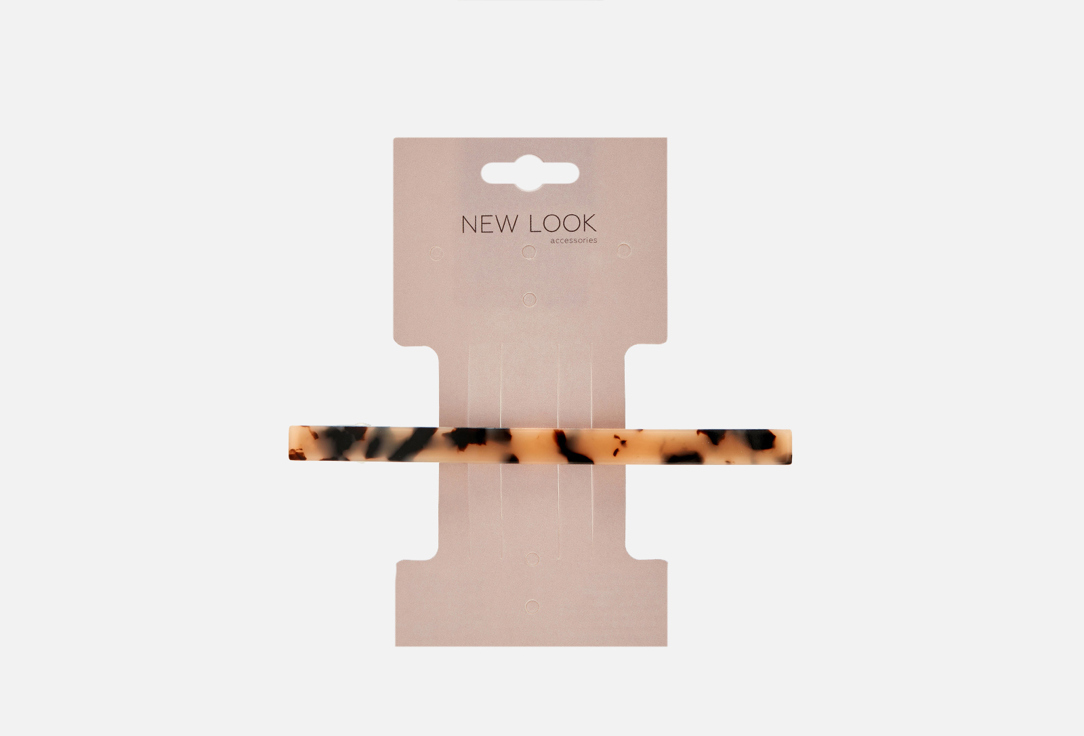 

заколка для волос NEW LOOK, 07298 бежево-коричневая 1 шт