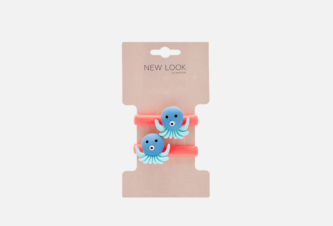 

набор резинок для волос NEW LOOK, 15030 голубой 2 шт