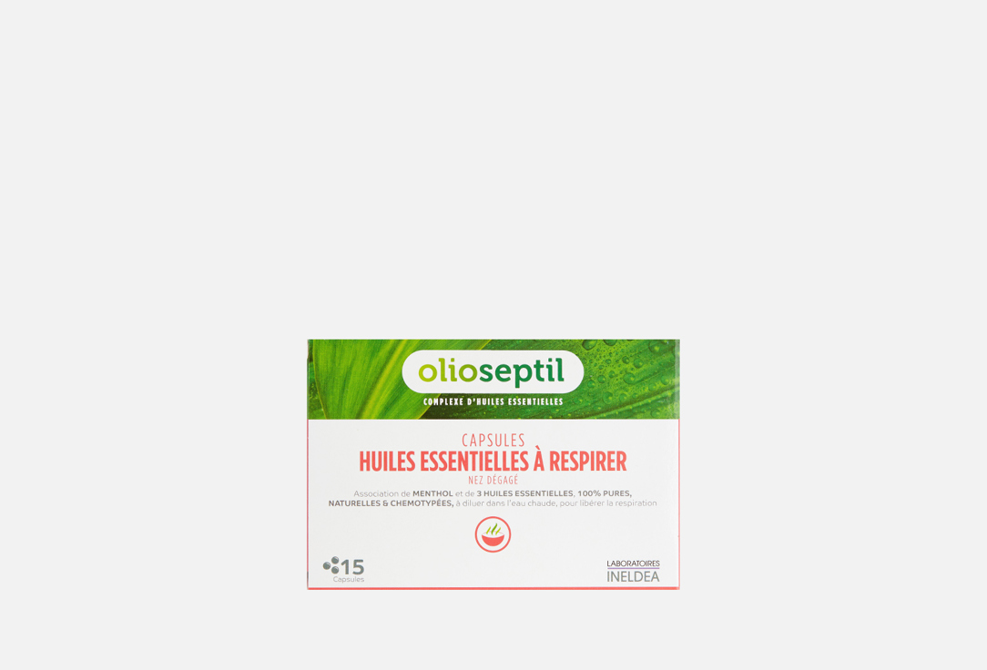 Капсулы для ингаляций Laboratories Ineldea от простуды olioseptil 