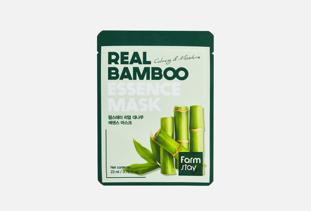 

Тканевая маска для лица FARM STAY, Bamboo 23 мл