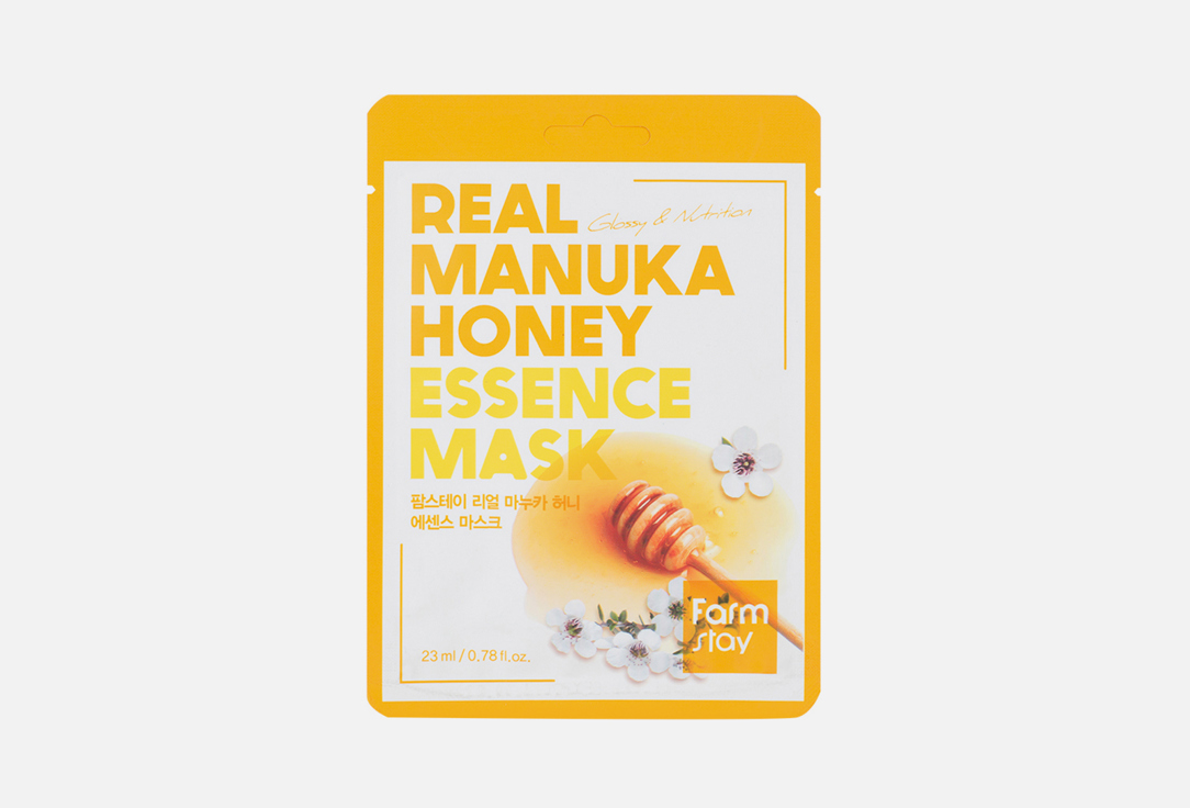 

Тканевая маска для лица FARM STAY, Manuka Honey 23 мл