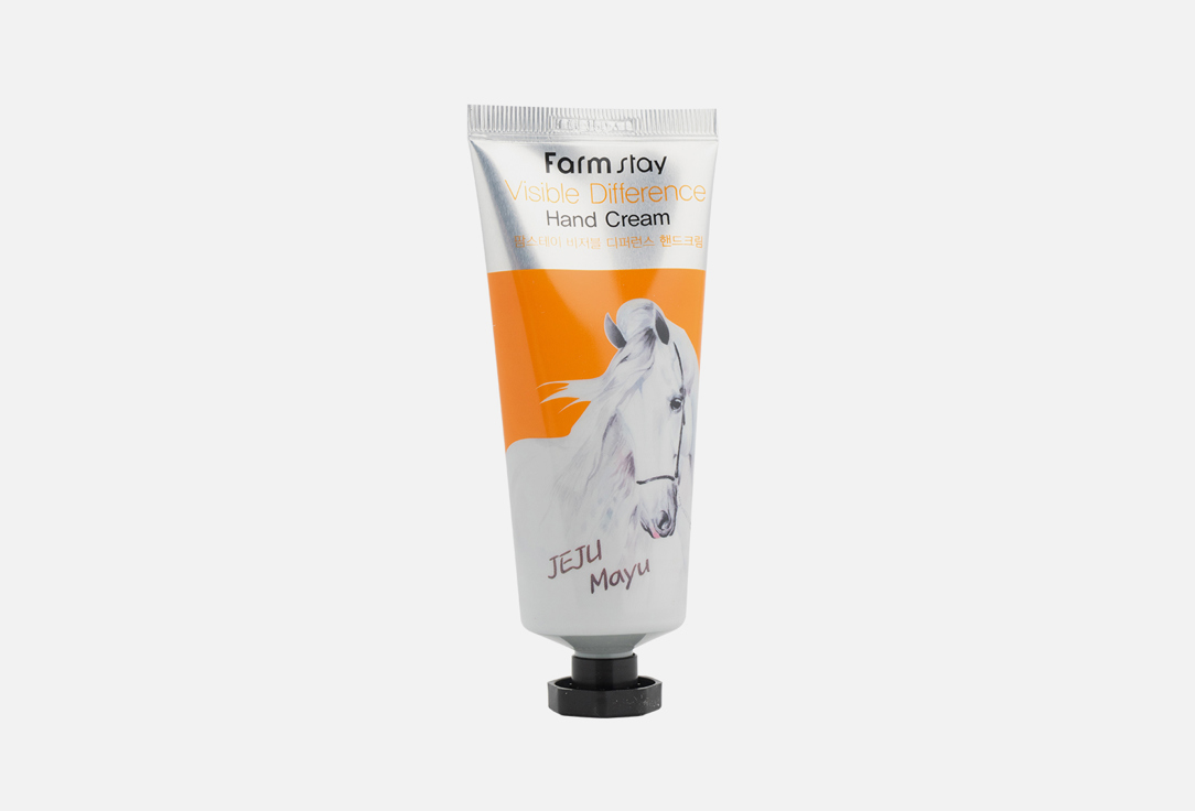 Крем для рук Farm Stay VISIBLE DIFFERENCE HAND CREAM HORSE OIL 