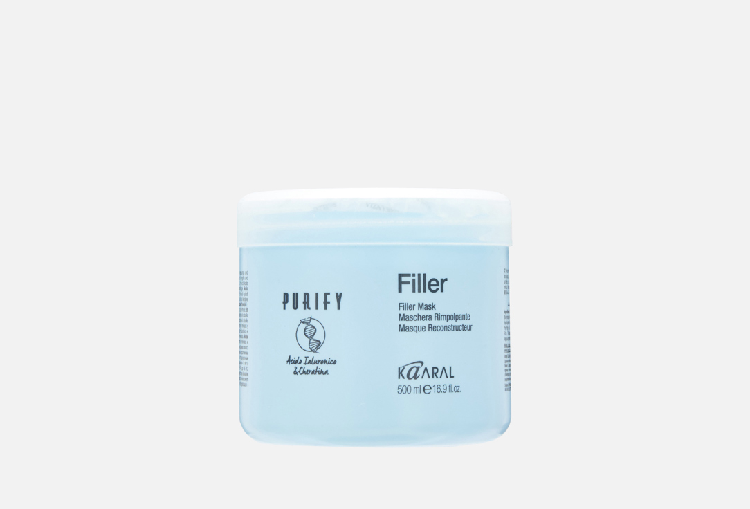 filler шампунь для придания плотности волосам 1000 мл Маска для придания плотности волосам KAARAL Filler 500 мл