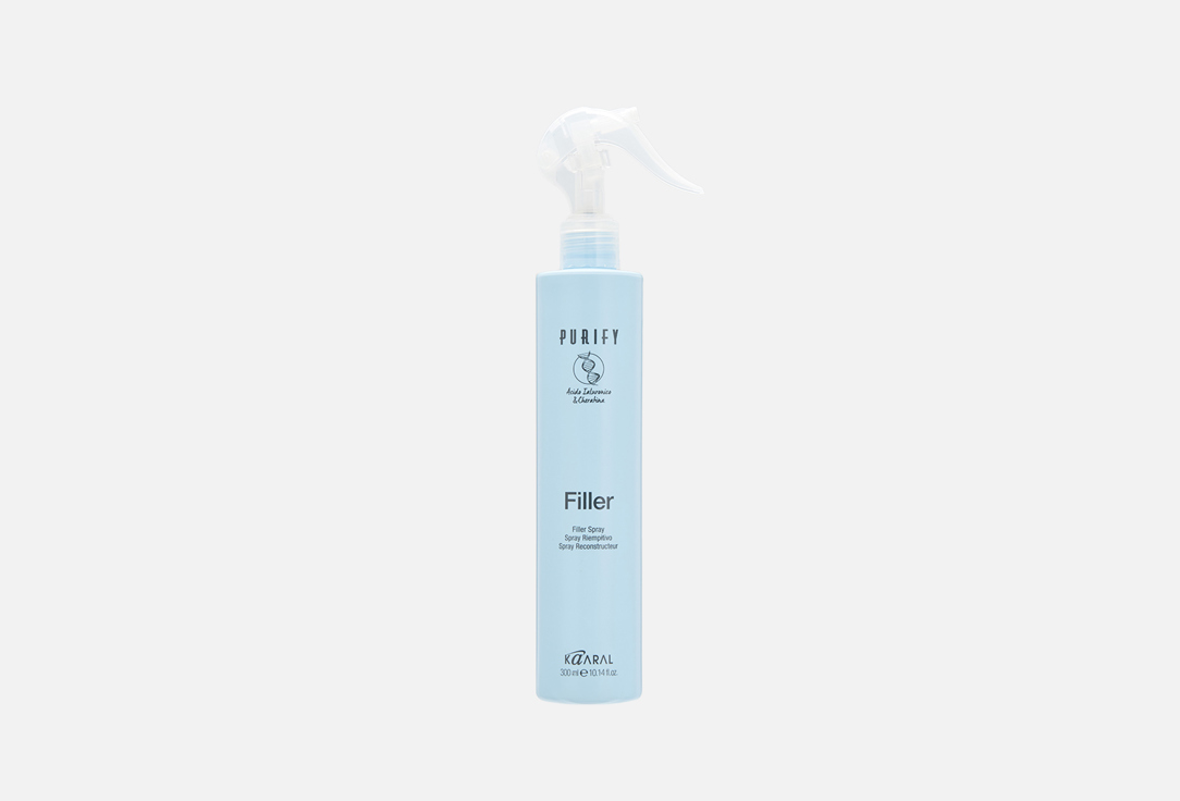 kaaral filler спрей для придания плотности волосам spray 300 мл Спрей для придания плотности волосам KAARAL Purify Filler 300 мл