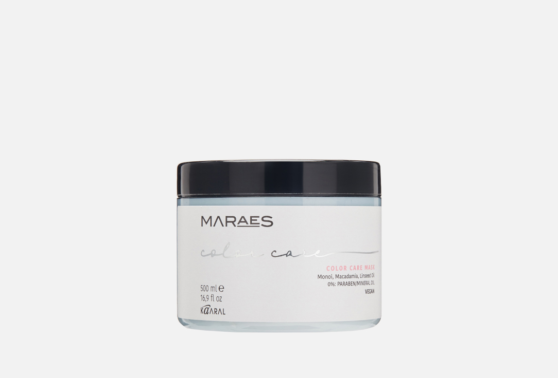 Маска для окрашенных волос KAARAL Maraes Color care 500 мл уплотняющий флюид для волос kaaral maraes liss care 100 мл