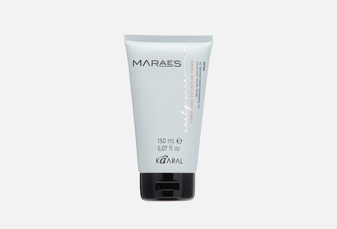 Дисциплинирующий крем для вьющихся волос KAARAL Maraes Curly care 150 мл kaaral maraes developer 10 volume окисляющая эмульсия 3% 900 мл