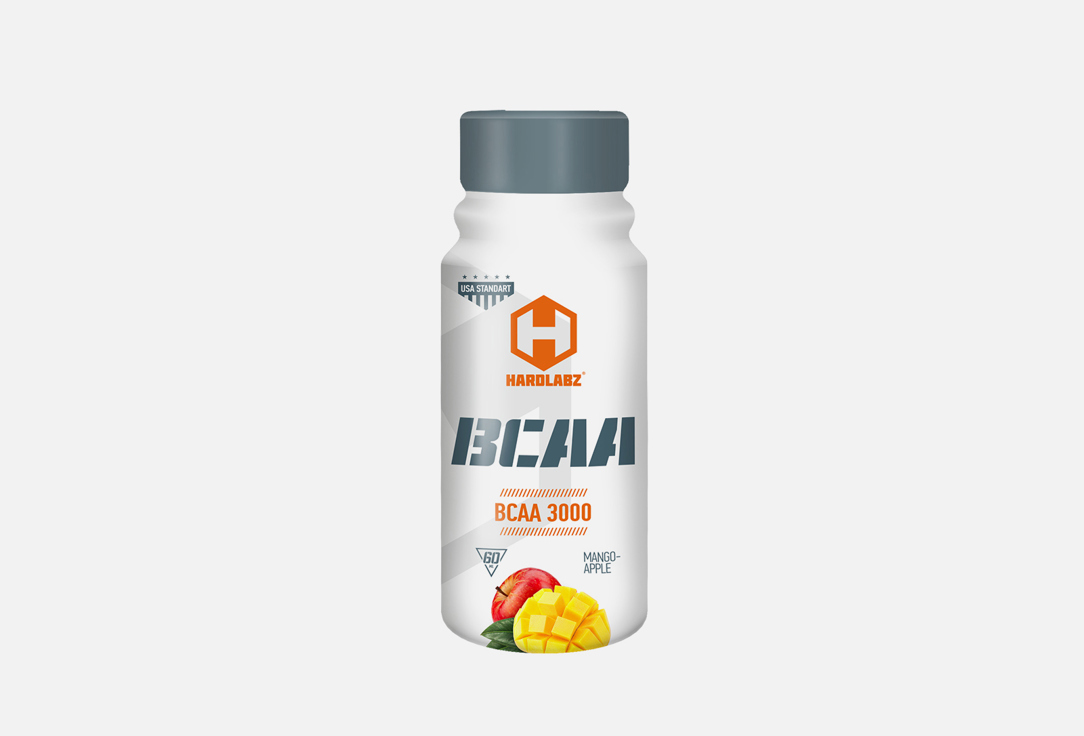 Изображение товара Напиток безалкогольный, негазированный HARDLABZ BCAA 3000 mango-apple flavor