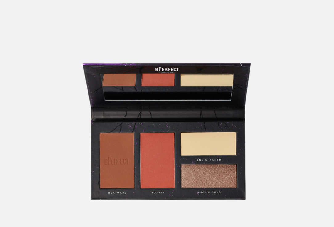 Изображение товара Палетка для скульптурирования лица BPerfect The Perfect Storm 3 в 1 хайлайтер румяна бронзер